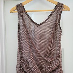 xhilaration Polka dot Blouse/Tank
